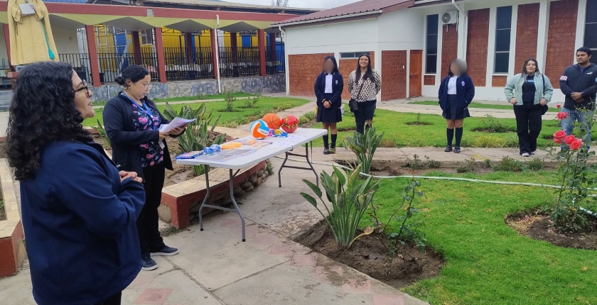 Estudiantes ganan primer lugar en concurso de promoción de la salud metal